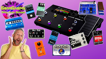 All The Mod Pedals in the Pod Go!! In one video!!!