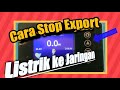 Cara Stop Export Listrik ke Jaringan PLN