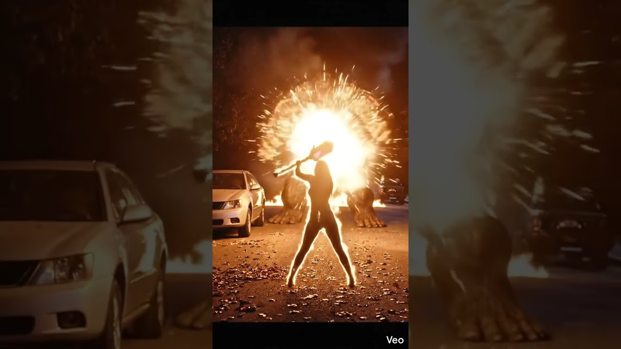 I Used Fire To Take Down The Beast. 