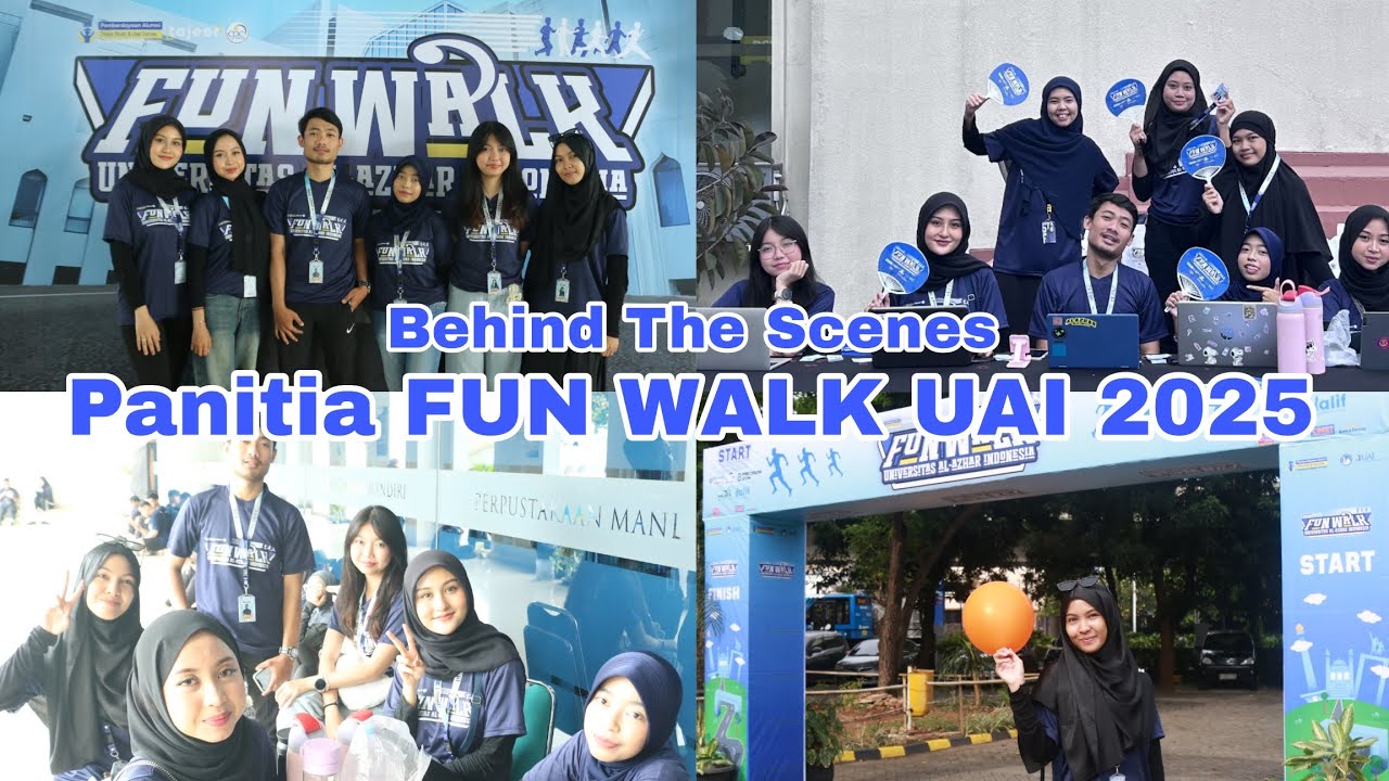 PERSIAPAN PANITIA ACARA FUN WALK UAI 2025 || SERU!!