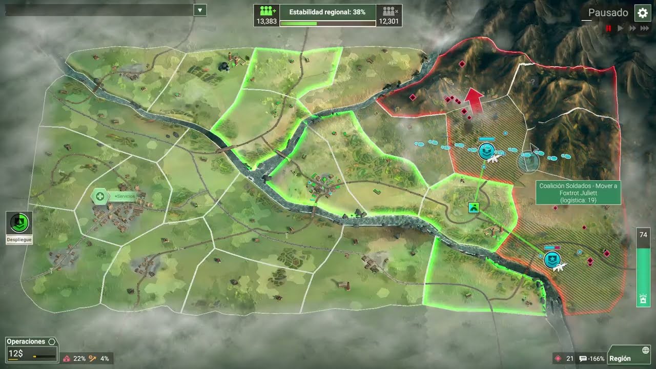 Rebel Inc, Mega Brutal // Sirviente Civil