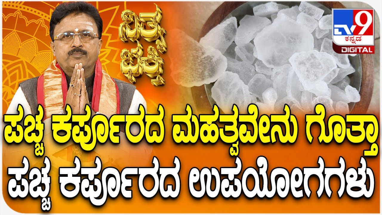 Daily Devotional | Dr. Basavaraj Guruji | ಪಚ್ಚ ಕರ್ಪೂರದ ಮಹತ್ವವೇನು ಗೊತ್ತಾ ಪಚ್ಚ ಕರ್ಪೂರದ ಉಪಯೋಗಗಳು |#TV9D