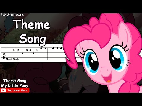 My Little Pony: Friendship Is Magic Theme Song Guitar Tutorial