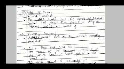 Audit lec 10 Audit of Financial Statements (FS)  /Brief #bcom #bbi #tybcom #exam #notes