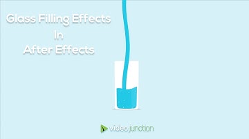 How to make Glass Filling Effect in After effects ( Motion Graphics )