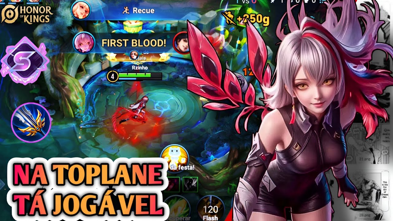 BUILD SECRETA DA UMBROSA NA TOPLANE | HONOR OF KINGS 