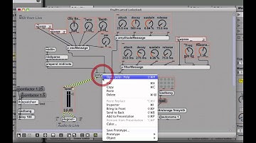 M4L Tutorial 12 Pulse Width (Duty Cycle) mod for Synth Waveforms : Max for Ableton Live tutorial