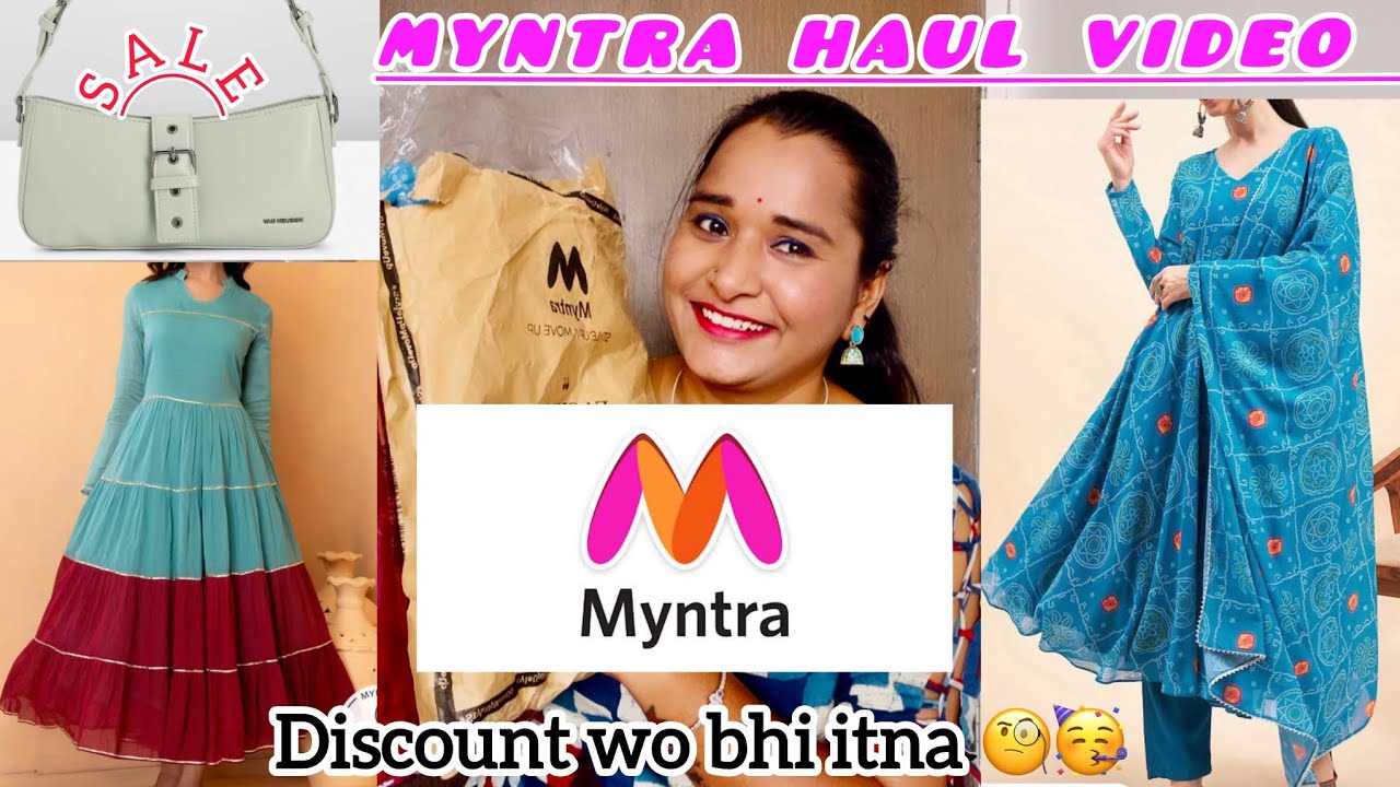 *MYNTRA* | Bag and suit set and maxi dress from myntra | MATKAN Vibes 