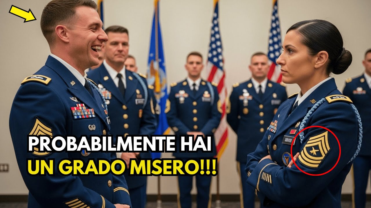 Un sergente le chiese il grado—e impallidì quando lei disse 