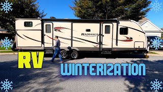 How to winterize your RV under $5  Air Blow Out Method  Complete Guide for Beginners