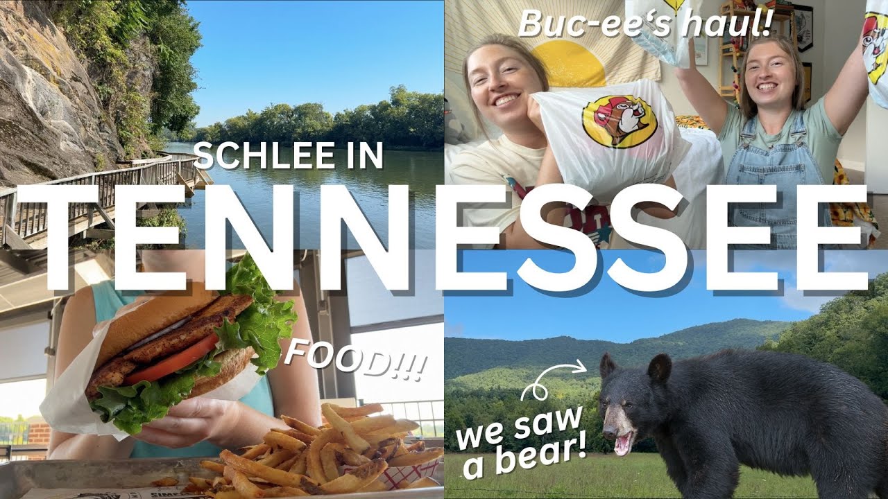 TENNESSEE VLOG! | a cozy weekend in the Smoky Mountains 🍃 | + bear sighting 🐻!!