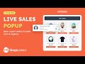 How to Add Sales Notifications in WooCommerce | Show Recent Sales Popups | ShopLentor