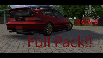 LFS Honda CRX Full Pack!!