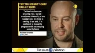Wion Gravitas Twitter Security Chief Michael Coates Is Set To Leave The Company