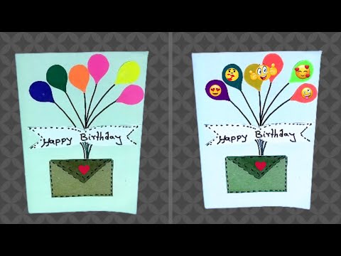 Easy To Make Greeting Card Ideas For You || Handmade Birthday Card ❤️ @UJANCREATIONS