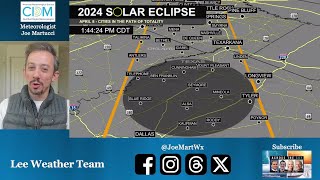 Oklahoma's cloud cover forecast for Monday's Solar Eclipse | Joe Martucci's forecast