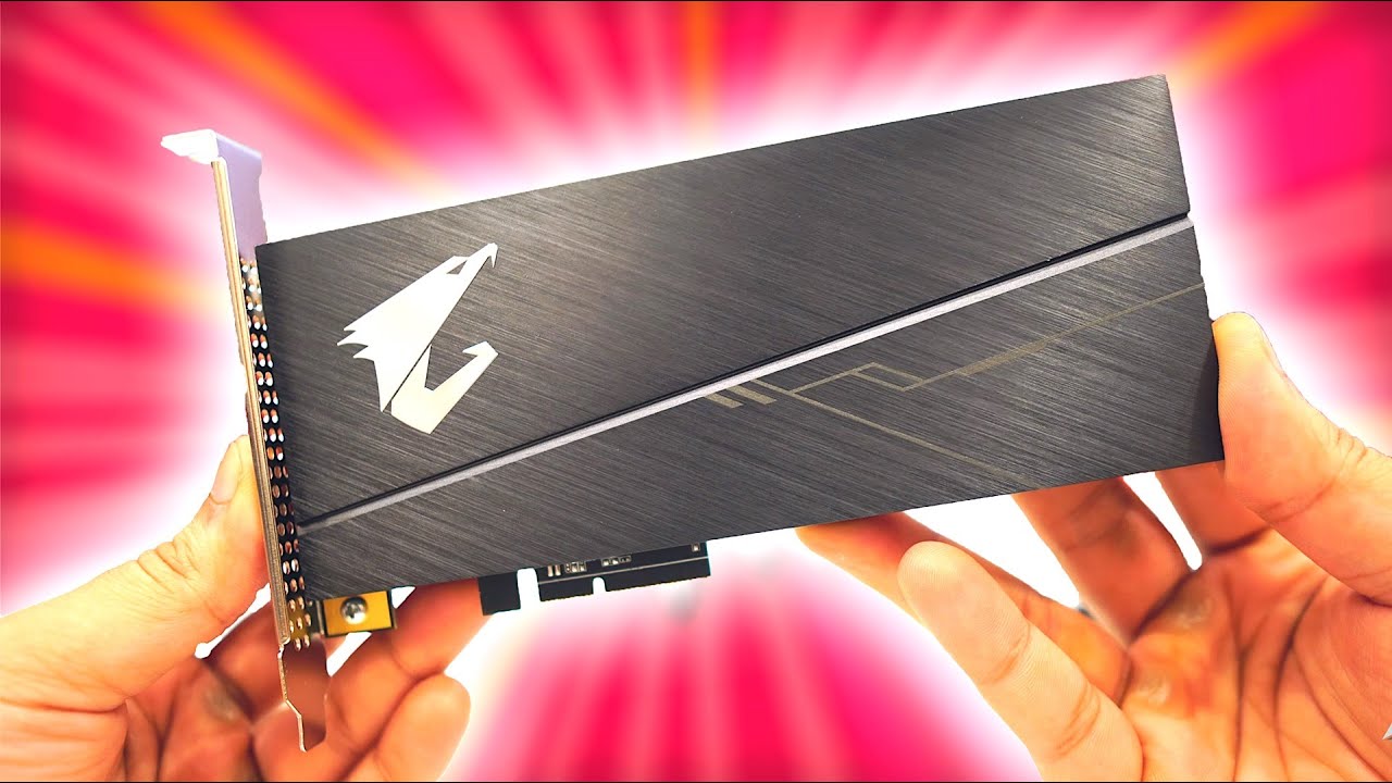 [HINDI] AORUS RGB AIC NVME SSD 1tb REVIEW and UNBOXING