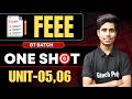 FEEE  | ONE SHOT | Complete Revision by Aman sir