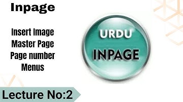 InPage | Lecture 2 | in Urdu