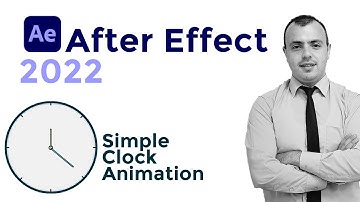 Simple Clock Animation - After Effect Tutorial  -2022