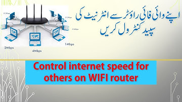 how to limit wifi speed to other devices | TP-Link Router Bandwidth Control | Urdu/Hindi