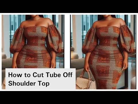 How to Cut Tube Off Shoulder Top - YouTube