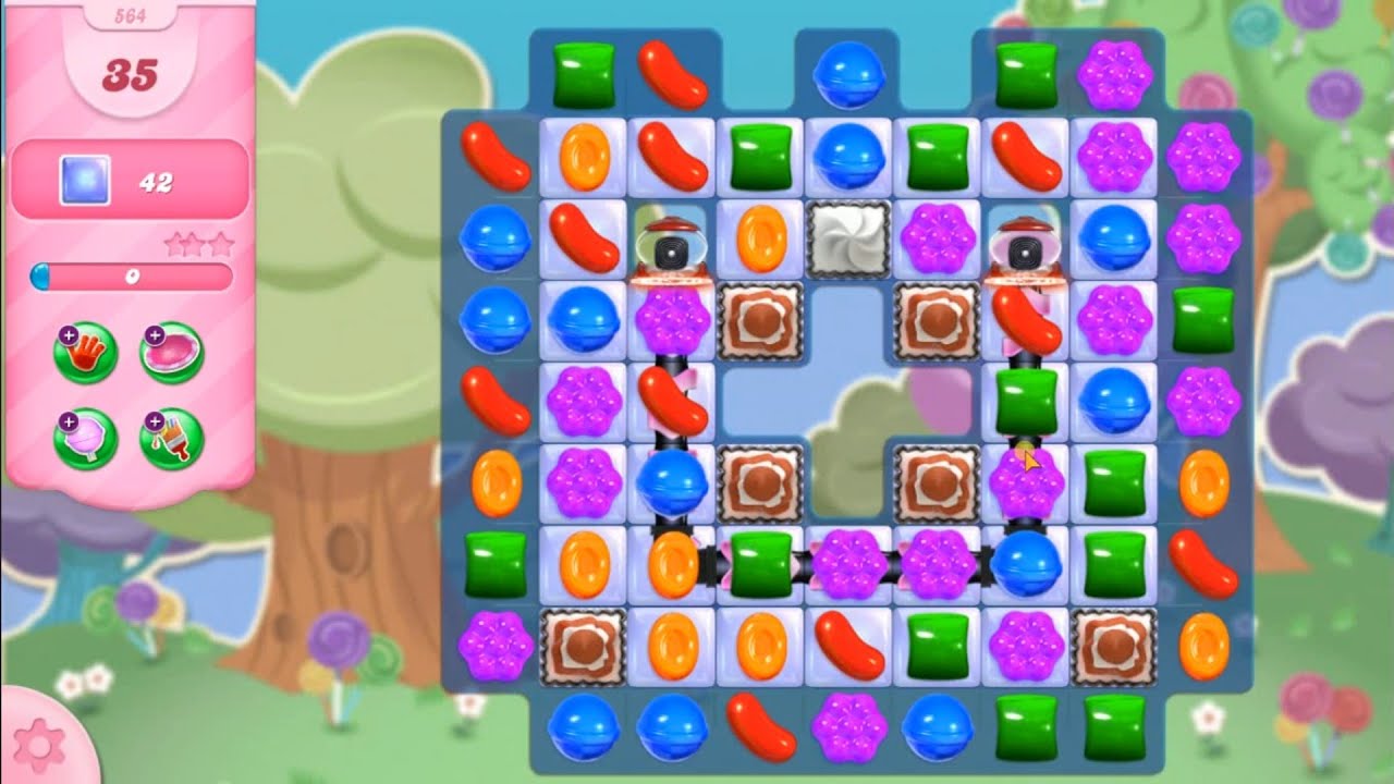 Candy Crush Saga Level 564 NO BOOSTERS