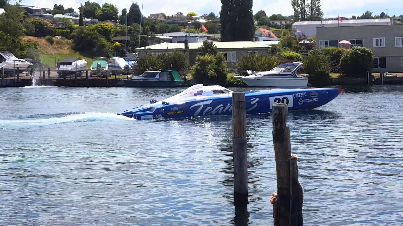 NZ Offshore Powerboats Taupo 2016 3 YouTube