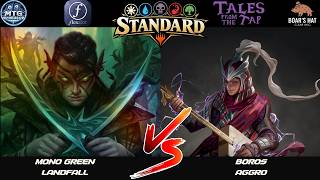 Mono Green Landfall VS Boros Aggro [MTG Standard]