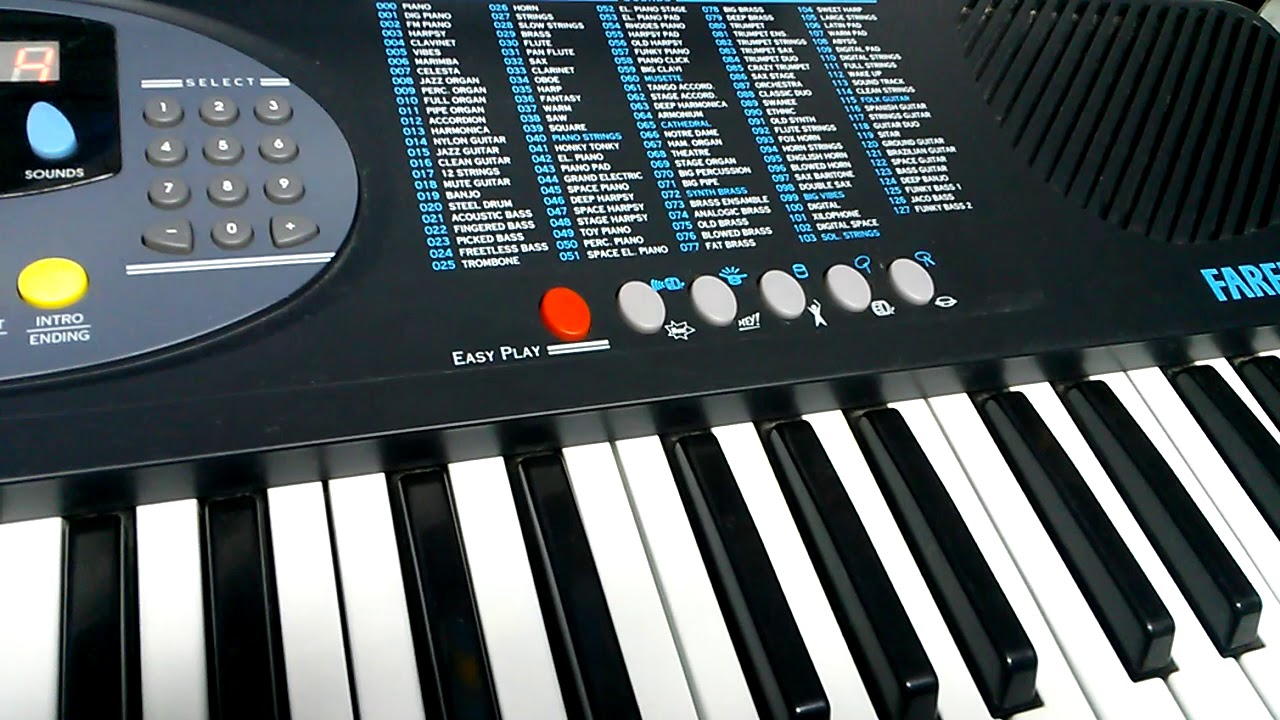 FARFISA TK 65 (DEMO songs) - YouTube