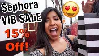 Come Shop With Me Sephora Vib Sale 2018 Sephora Vib Sale Haul