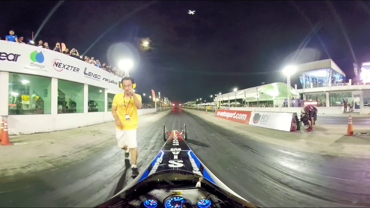 Drag Racing With GoPro Fusion - YouTube