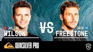 Julian Wilson vs. Jack Freestone - Round of 16, Heat 4 - Quiksilver Pro France 2019