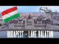 Hungary  budapest  lake balaton by drone 4k