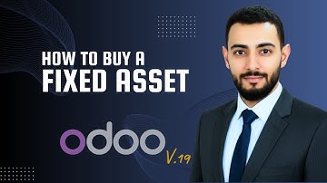 how to buy a fixed asset (2). Odoo v.19