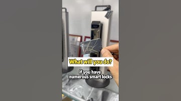 See how I manage multiple door locks with one card#factory #smartlock #china #card #digitalart