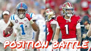 Ricky Pearsall is In Danger of Losing his Job to 49ers WR De'Zhaun Stribling
