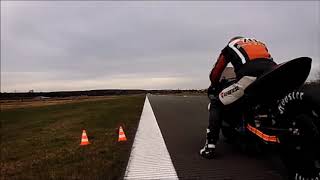 Testfahrt Bamberger Flughafen mit GSX R e899 K2 screenshot 3
