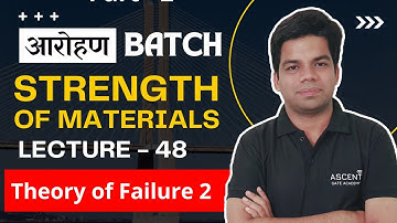 Theories of Failure 2 | Lecture 48 | Strength Of Materials