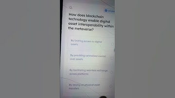 How does blockchaintechnology enable digitalasset interoperability within metaverse?#marinaprotocol