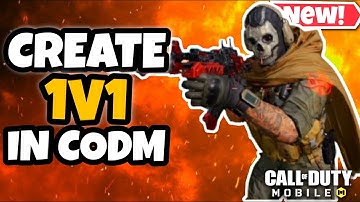 How to 1v1 in call of duty mobile | play 1v1 in cod mobile (Battle royale & Multiplayer)
