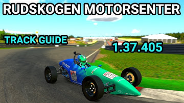Track guide Rudskogen Motorsenter Formula Vee iRacing