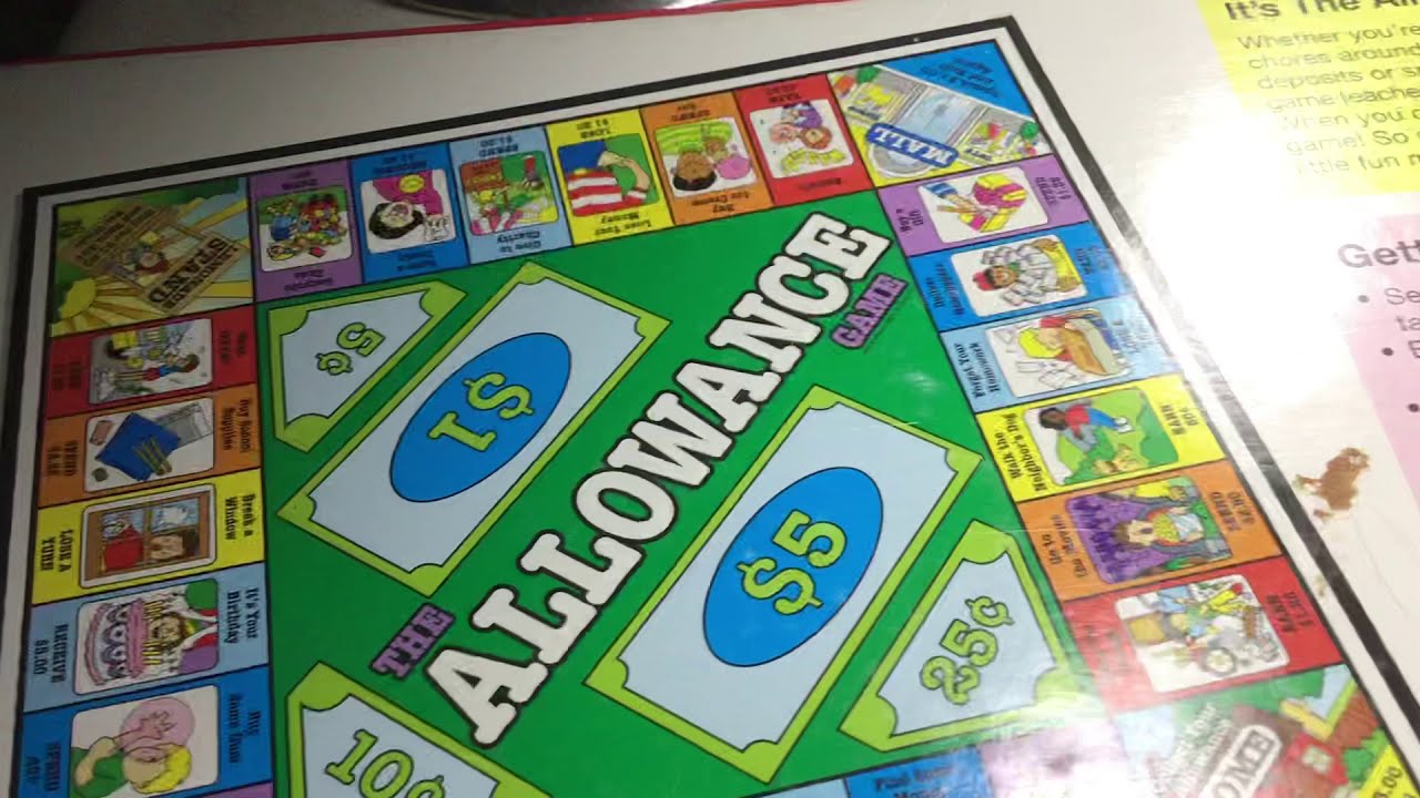 Allowance Math Game How to play - The Allowance Game (Episode 42) - YouTube