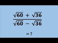Nice Square Root Simplification Math Problem | Algebra Problems | Can you Simplify?