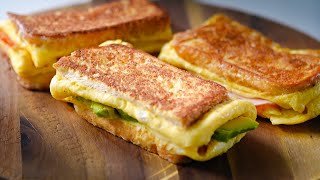 ?How To Make The Epic Cheese Toast Omlette Thats Taking Over the Internet Breakfast Bliss