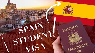 HOW TO APPLY FOR SPAIN STUDENT VISA COMPLETE GUIDE 2022 | PHILIPPINE PASSPORT