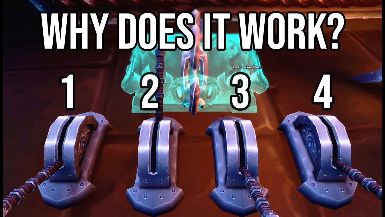 Fastest Way to Solve the Lever Locked Chest in (and the nerdy