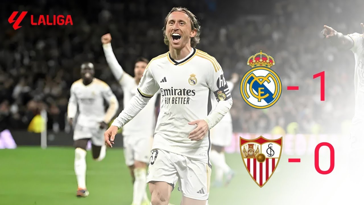 Real Madrid player ratings vs Sevilla: Luka Modric is ageless ...