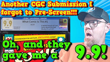 😱 I Forgot the 9.8 Prescreen at CGC! 25 Comic Unboxing | X-Men, Batman & a 9.9 Surprise!
