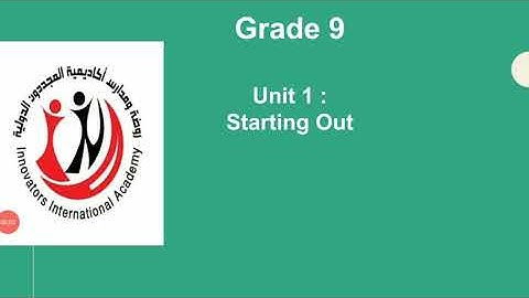 Action Pack 9 / Activity Book exercises / Module 1